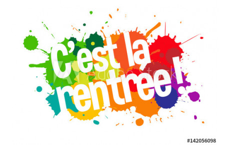 C'est la rentrée